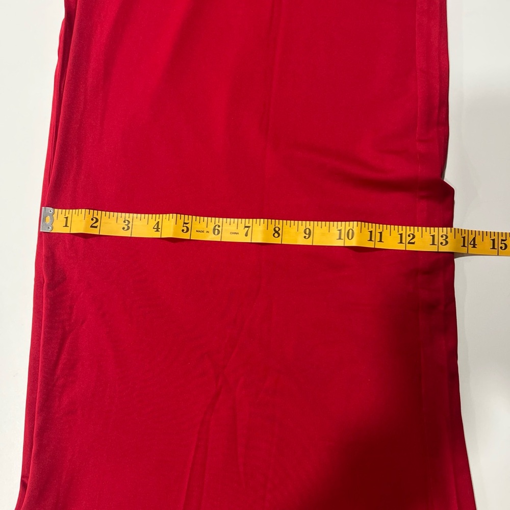 AROLINA  Red stretch yoga Women's Pants wide‎ leg gym. - Picture 15 of 16